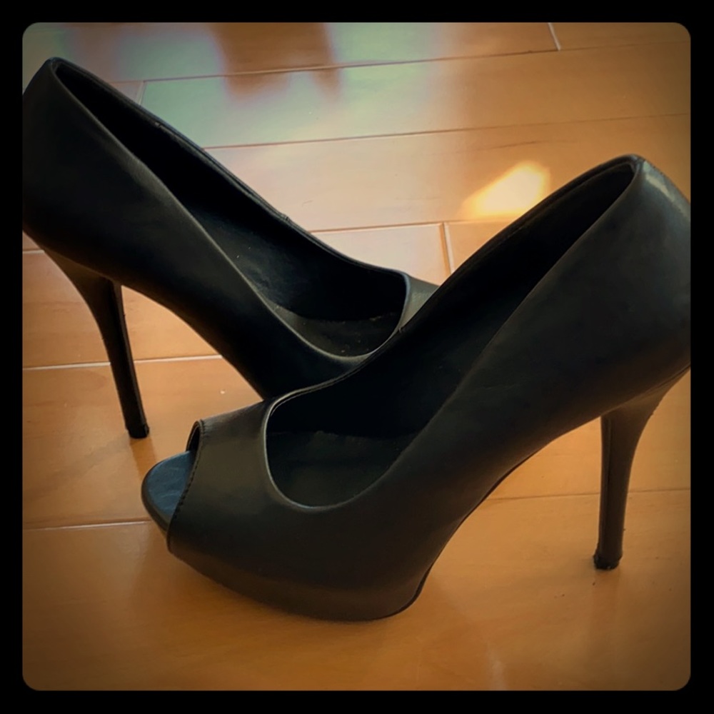Black heels
